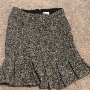 Ruffle bottom skirt
